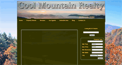 Desktop Screenshot of coolmountainrealty.com