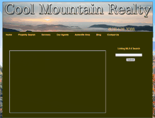 Tablet Screenshot of coolmountainrealty.com